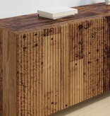 VidaXL TV-wandkast 2 pcs Oud Hout 59,5 x 31 x 40 cm Bewerkt hout