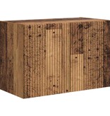 VidaXL TV-wandkast Oud Hout 59,5 x 31 x 40 cm Bewerkt hout