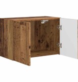 VidaXL TV-wandkast Oud Hout 59,5 x 31 x 40 cm Bewerkt hout