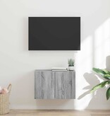 VidaXL TV-wandkast Grijs Sonoma 59,5 x 31 x 40 cm Bewerkt hout