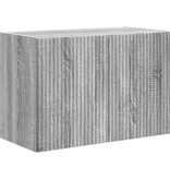 VidaXL TV-wandkast Grijs Sonoma 59,5 x 31 x 40 cm Bewerkt hout