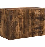 VidaXL TV-wandkast Gerookt eiken 59,5 x 31 x 40 cm Bewerkt hout