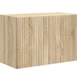 VidaXL TV-wandkast Sonoma Eiken 59,5 x 31 x 40 cm Bewerkt hout