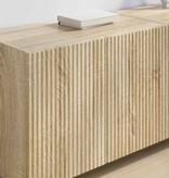 VidaXL TV-wandkast Sonoma Eiken 59,5 x 31 x 40 cm Bewerkt hout