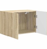 VidaXL TV-wandkast Sonoma Eiken 59,5 x 31 x 40 cm Bewerkt hout
