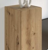 VidaXL TV Wandkast Ambachtelijk eiken 30 x 31 x 100 cm Bewerkt hout