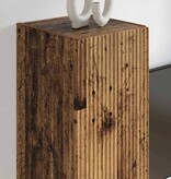 VidaXL TV Wandkast Oud Hout 30 x 31 x 100 cm Bewerkt hout