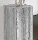 VidaXL TV Wandkast Grijs Sonoma 30 x 31 x 100 cm Bewerkt hout