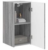 VidaXL TV Wandkast Grijs Sonoma 30 x 31 x 60 cm Bewerkt hout