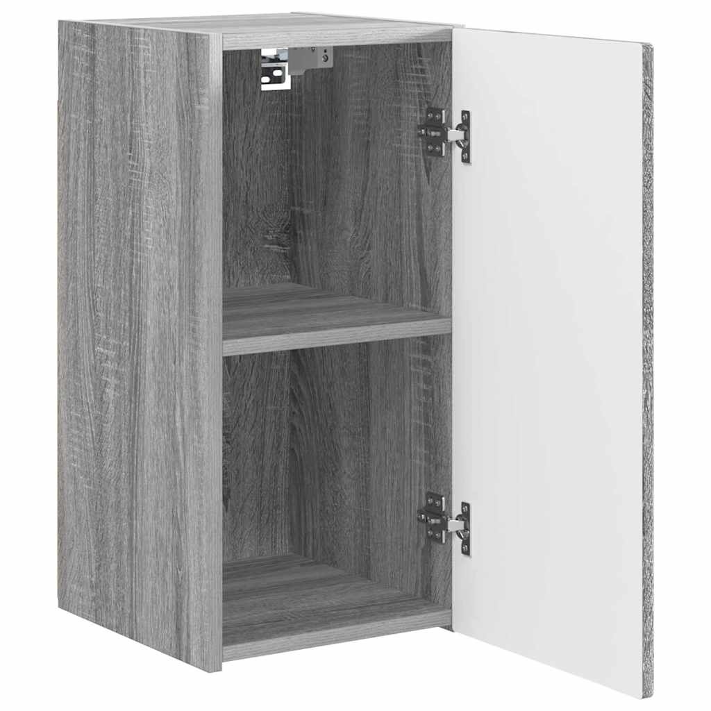 VidaXL TV Wandkast Grijs Sonoma 30 x 31 x 60 cm Bewerkt hout