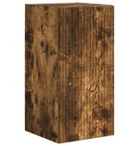 VidaXL TV Wandkast 2 pcs Gerookt eiken 30 x 31 x 60 cm Bewerkt hout