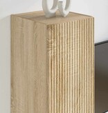 VidaXL TV Wandkast Wandgemonteerd Sonoma 30 x 31 x 60 cm Bewerkt hout