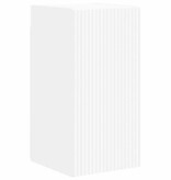 VidaXL TV Wandkast 2 pcs Wit 30 x 31 x 60 cm Bewerkt hout