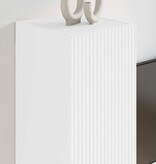 VidaXL TV Wandkast Wandgemonteerd Wit 30 x 31 x 60 cm Bewerkt hout