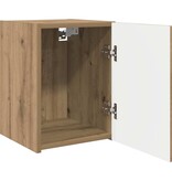 VidaXL TV Wandkast Ambachtelijk eiken 30 x 31 x 40 cm Bewerkt hout