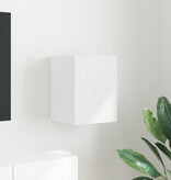 VidaXL TV Wandkast Wandgemonteerd Wit 30 x 31 x 40 cm Bewerkt hout