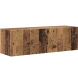 VidaXL TV Wandkast Oud Hout 60 x 31 x 29.5 cm Bewerkt hout