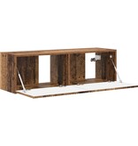 VidaXL TV Wandkast Oud Hout 60 x 31 x 29.5 cm Bewerkt hout