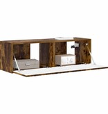 VidaXL TV Wandkast Gerookt eiken 60 x 31 x 29.5 cm Bewerkt hout