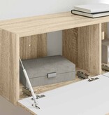 VidaXL TV Wandkast 2 pcs Sonoma 60 x 31 x 29.5 cm Bewerkt hout