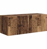 VidaXL TV Wandkast 2 pcs Oud Hout 60 x 31 x 29.5 cm Bewerkt hout