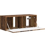 VidaXL TV Wandkast Oud Hout 60 x 31 x 29.5 cm Bewerkt hout