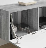 VidaXL TV Wandkast 2 pcs Grijs Sonoma 60 x 31 x 29.5 cm Bewerkt hout