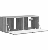 VidaXL TV Wandkast Grijs Sonoma 60 x 31 x 29.5 cm Bewerkt hout