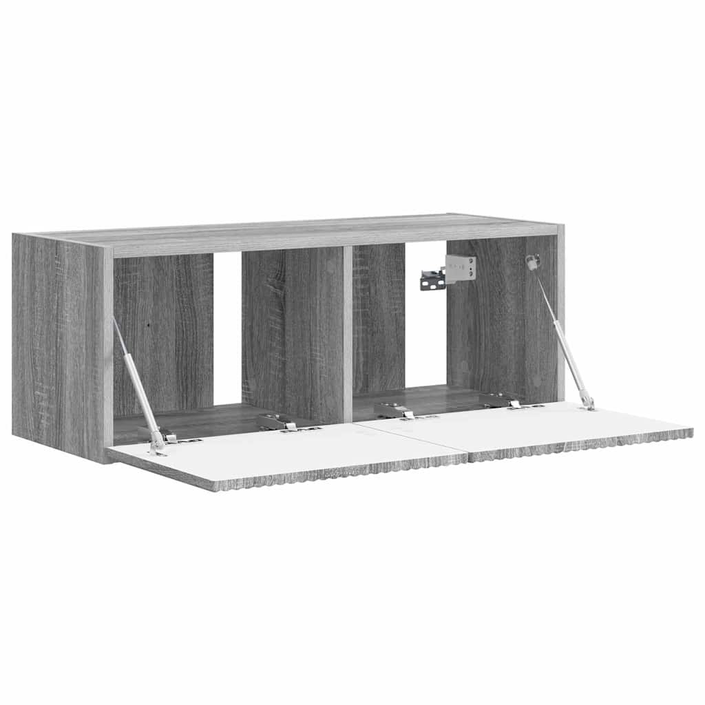 VidaXL TV Wandkast Grijs Sonoma 60 x 31 x 29.5 cm Bewerkt hout