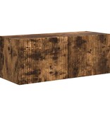 VidaXL TV Wandkast Gerookt eiken 60 x 31 x 29.5 cm Bewerkt hout