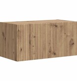VidaXL TV Wandkast Ambachtelijk eiken 60 x 31 x 29.5 cm Bewerkt hout