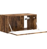 VidaXL TV Wandkast Gerookt eiken 60 x 31 x 29.5 cm Bewerkt hout