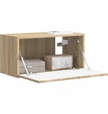 VidaXL TV Wandkast Sonoma 60 x 31 x 29.5 cm Bewerkt hout