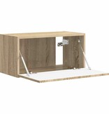 VidaXL TV Wandkast Sonoma 60 x 31 x 29.5 cm Bewerkt hout