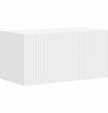 VidaXL TV Wandkast 2 pcs Wit 60 x 31 x 29.5 cm Bewerkt hout