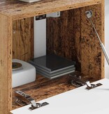 VidaXL TV Wandkast Oud Hout 60 x 31 x 29.5 cm Bewerkt hout