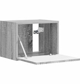 VidaXL TV Wandkast 2 pcs Grijs Sonoma 60 x 31 x 29.5 cm Bewerkt hout