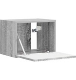 VidaXL TV Wandkast Grijs Sonoma 60 x 31 x 29.5 cm Bewerkt hout