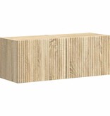 VidaXL TV Wandkast 2 pcs Sonoma 60 x 31 x 29.5 cm Bewerkt hout