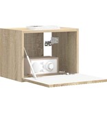 VidaXL TV Wandkast Sonoma 60 x 31 x 29.5 cm Bewerkt hout