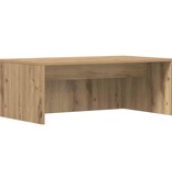 VidaXL Aan de muur bevestigd bureau Artisan Eiken 80 x 45 x 30 cm