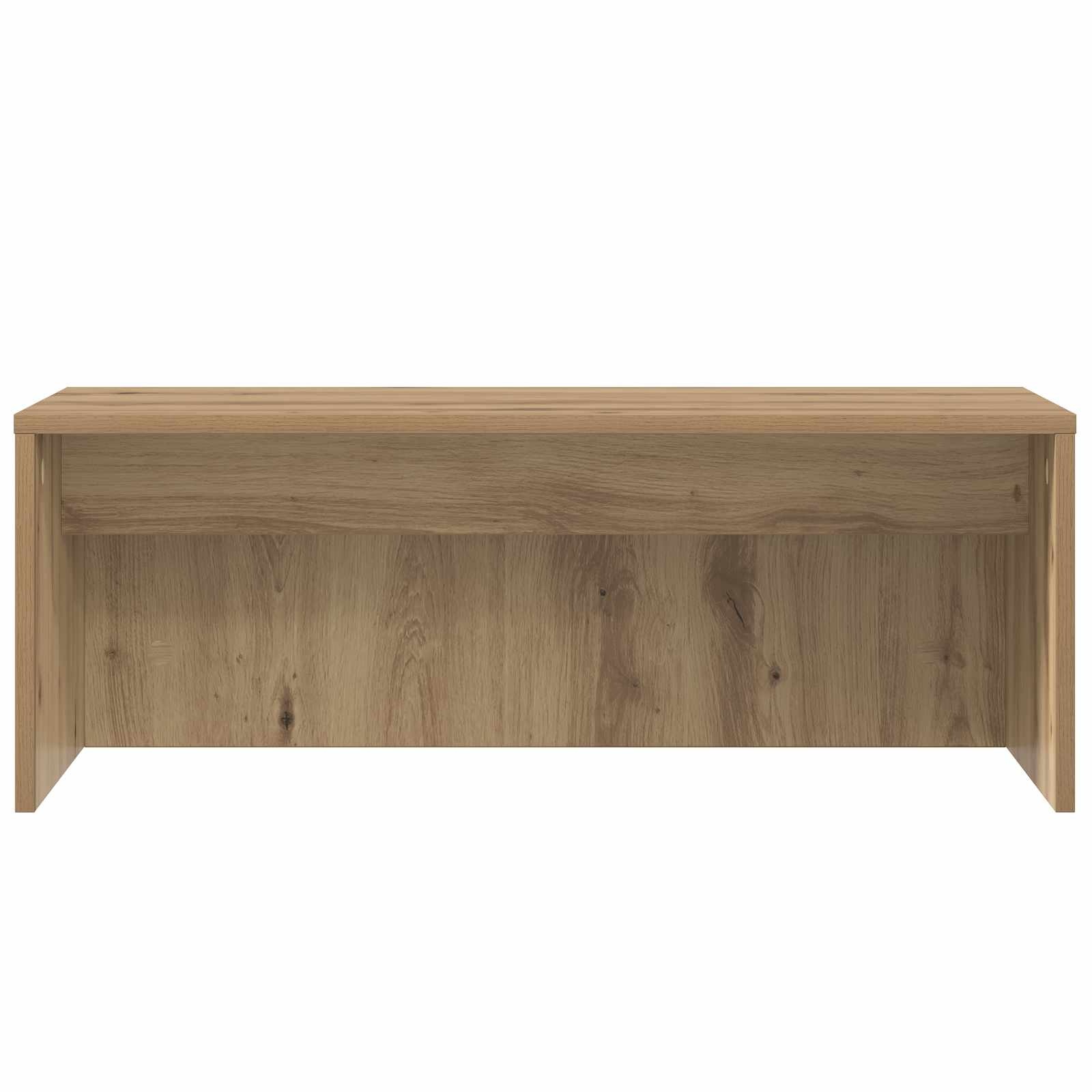 VidaXL Aan de muur bevestigd bureau Artisan Eiken 80 x 45 x 30 cm