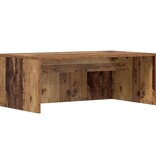 VidaXL Aan de muur bevestigd bureau Oud Hout 80 x 45 x 30 cm