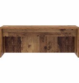VidaXL Aan de muur bevestigd bureau Oud Hout 80 x 45 x 30 cm