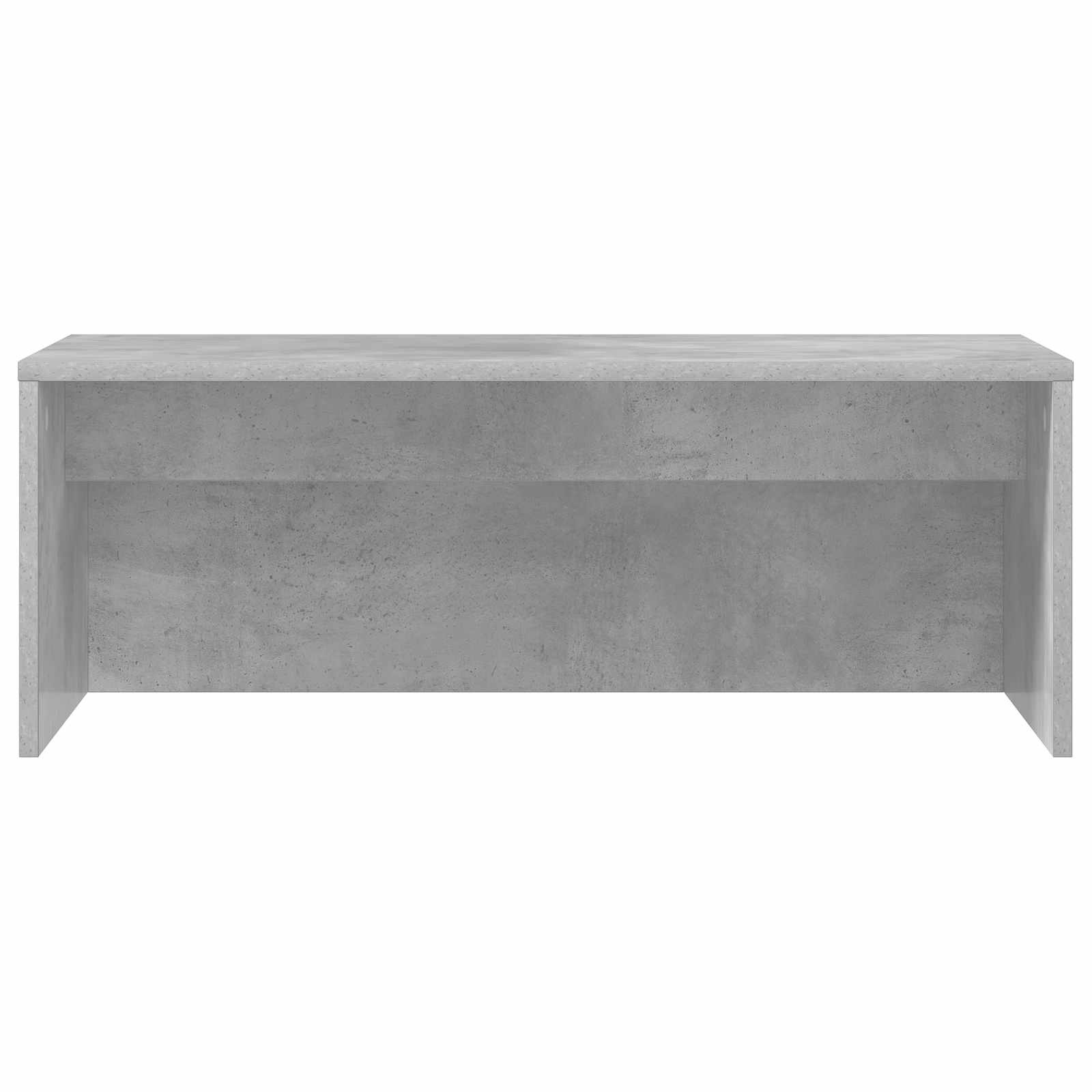 VidaXL Aan de muur bevestigd bureau Beton Grijs 80 x 45 x 30 cm