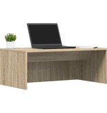 VidaXL wandbureau Sonoma Eiken 80 x 45 x 30 cm