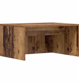 VidaXL Aan de muur bevestigd bureau Oud Hout 60 x 45 x 30 cm