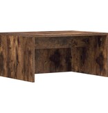 VidaXL Aan de muur bevestigd bureau Gerookt eiken 60 x 45 x 30 cm