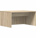 VidaXL Aan de muur bevestigd bureau Sonoma Eiken 60 x 45 x 30 cm