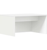 VidaXL Aan de muur bevestigd bureau Wit 60 x 45 x 30 cm Bewerkt hout